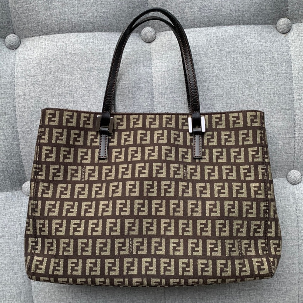 Mini fendi zucca tote-authentic